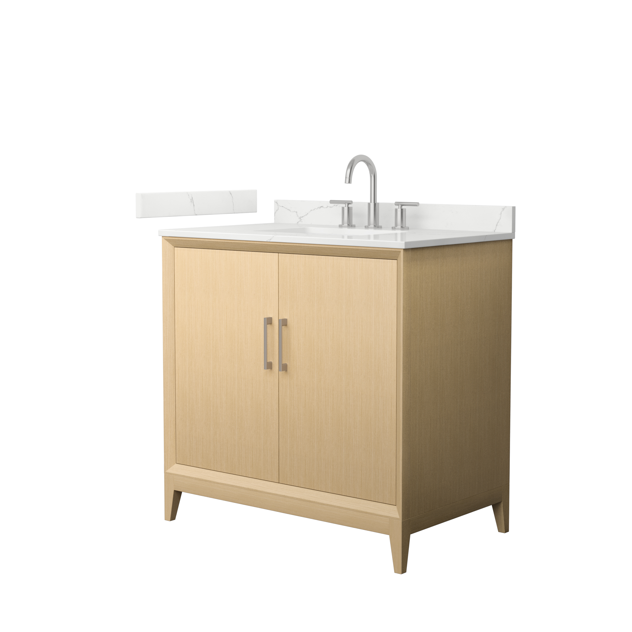 Janna 36" Single Bathroom Vanity - White Oak WC-7575-36-SGL-VAN-WHO