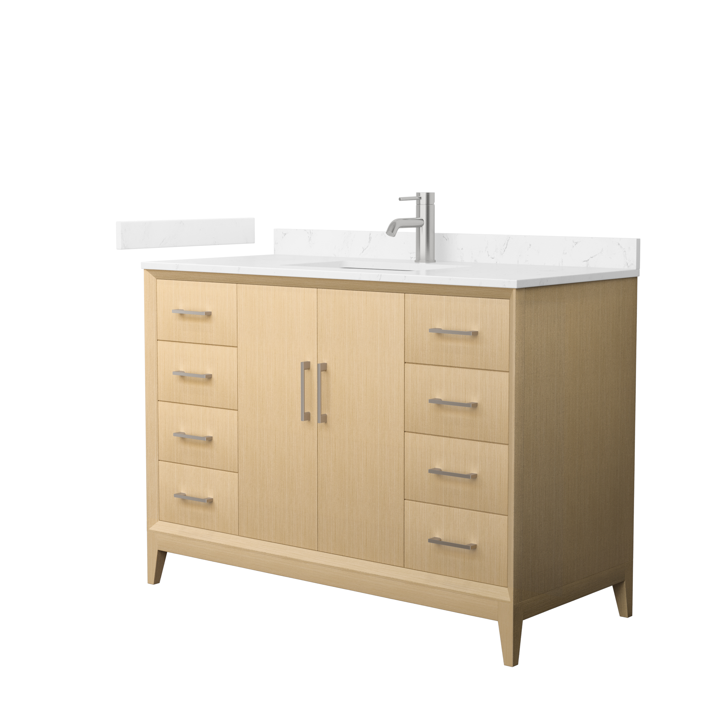 Janna 48" Single Bathroom Vanity - White Oak WC-7575-48-SGL-VAN-WHO