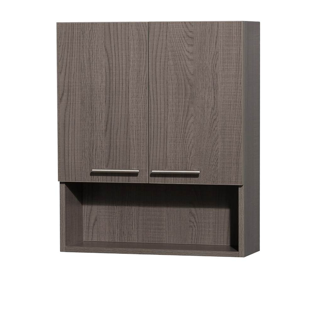 Amare Bathroom Wall Cabinet - Dove Gray  Beautiful bathroom furniture for  every home - Wyndham Collection