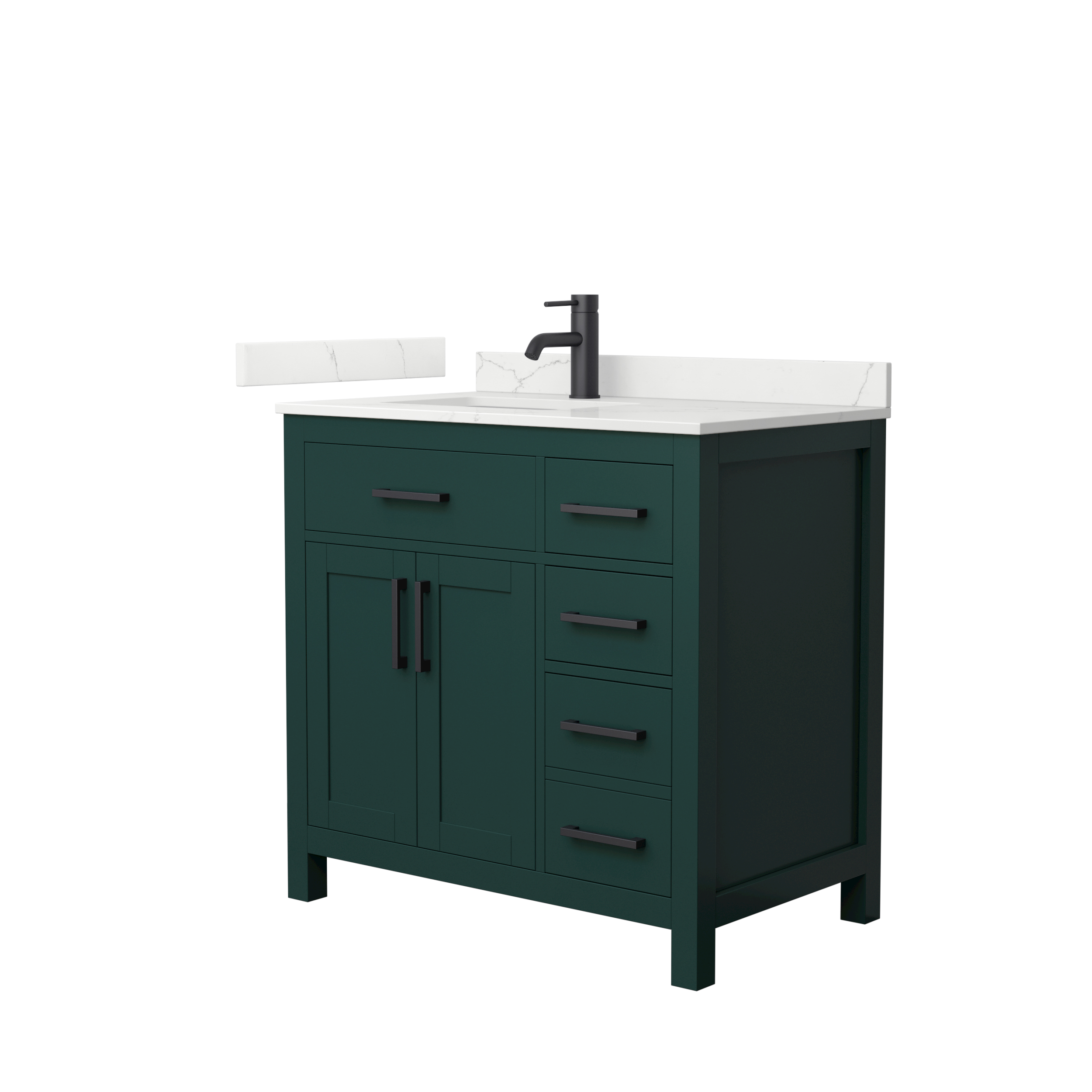 Beckett 36" Single Bathroom Vanity - Green WC-2424-36-SGL-VAN-GRN