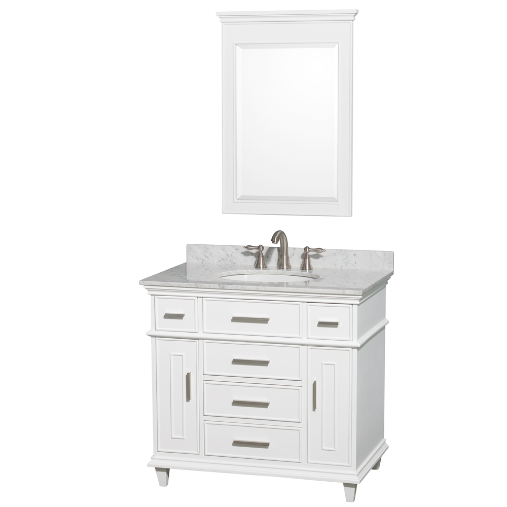 Berkeley 36 Single Bathroom Vanity White Beautiful Bathroom Furniture For Every Home Wyndham Collection