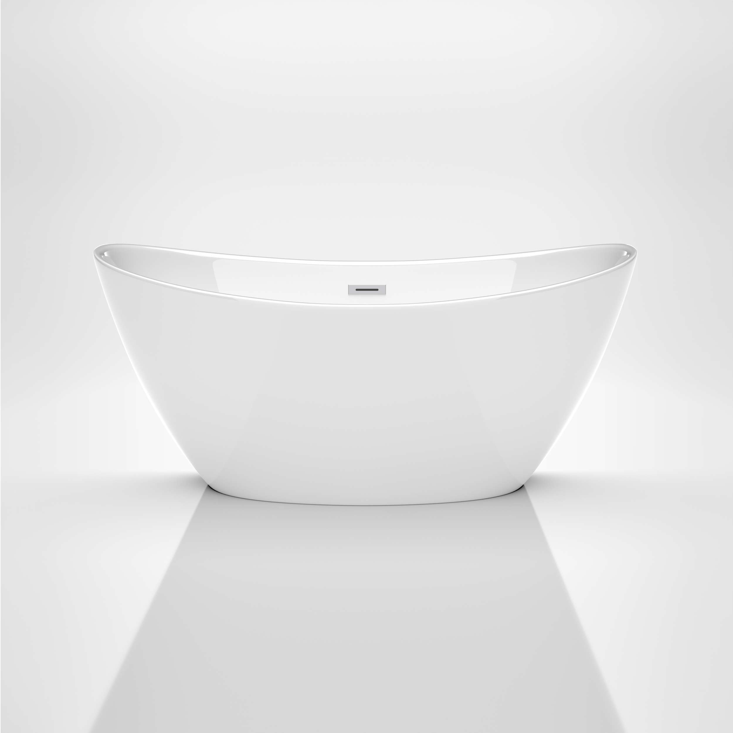 	Dorrit 60" Acrylic Soaking Bathtub - White WC-BTE6520-60